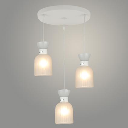 Подвес 07394/3HQ WT белый 3х40W E14 d320 h800, 24